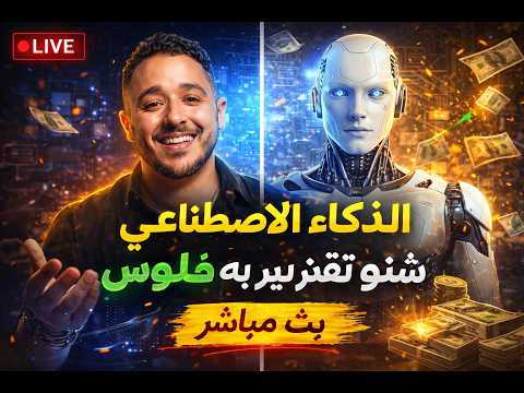 كيفاش تربح من AI فـ 2026؟ الفرصة لي قليل لي فاهمها | بث مباشر 🔴